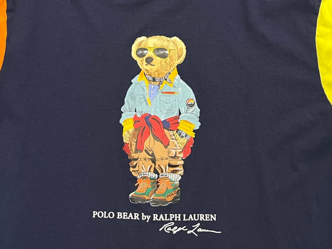 [95~100] 폴로 랄프로렌 컬러블럭 베어티 M  상품이미지2