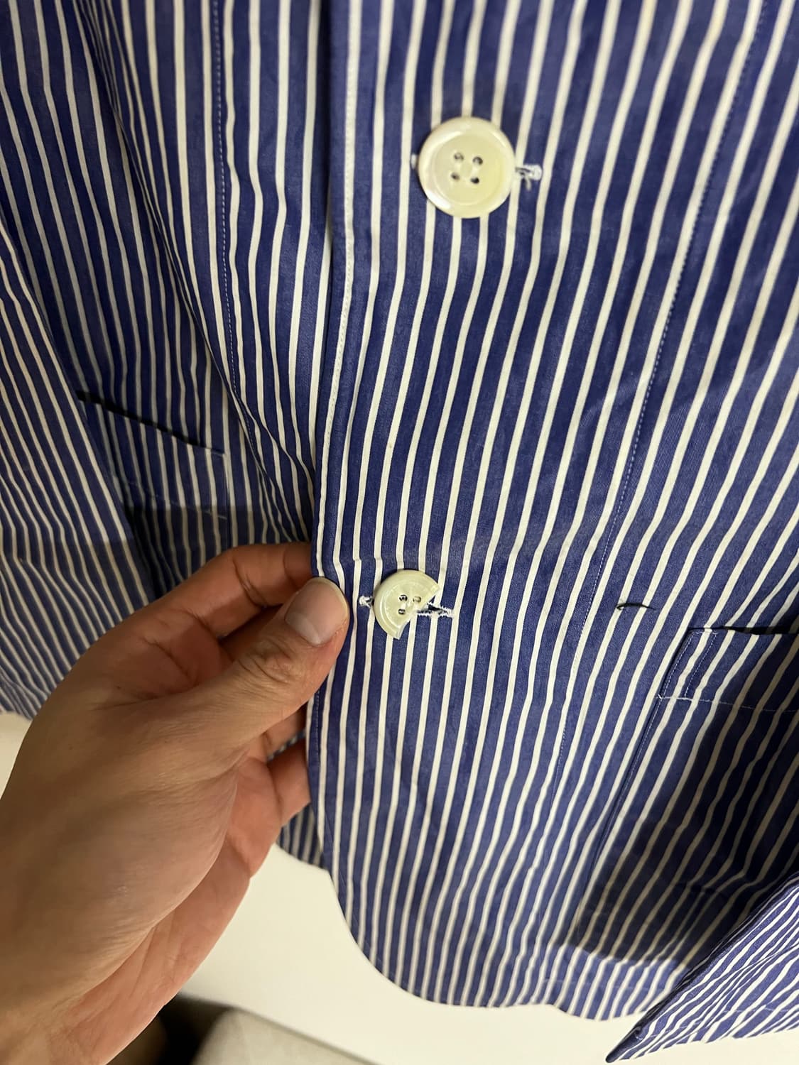 꼼데가르송 옴므 플러스 1999s 파자마 셔츠 자켓 아카이브 상품이미지5