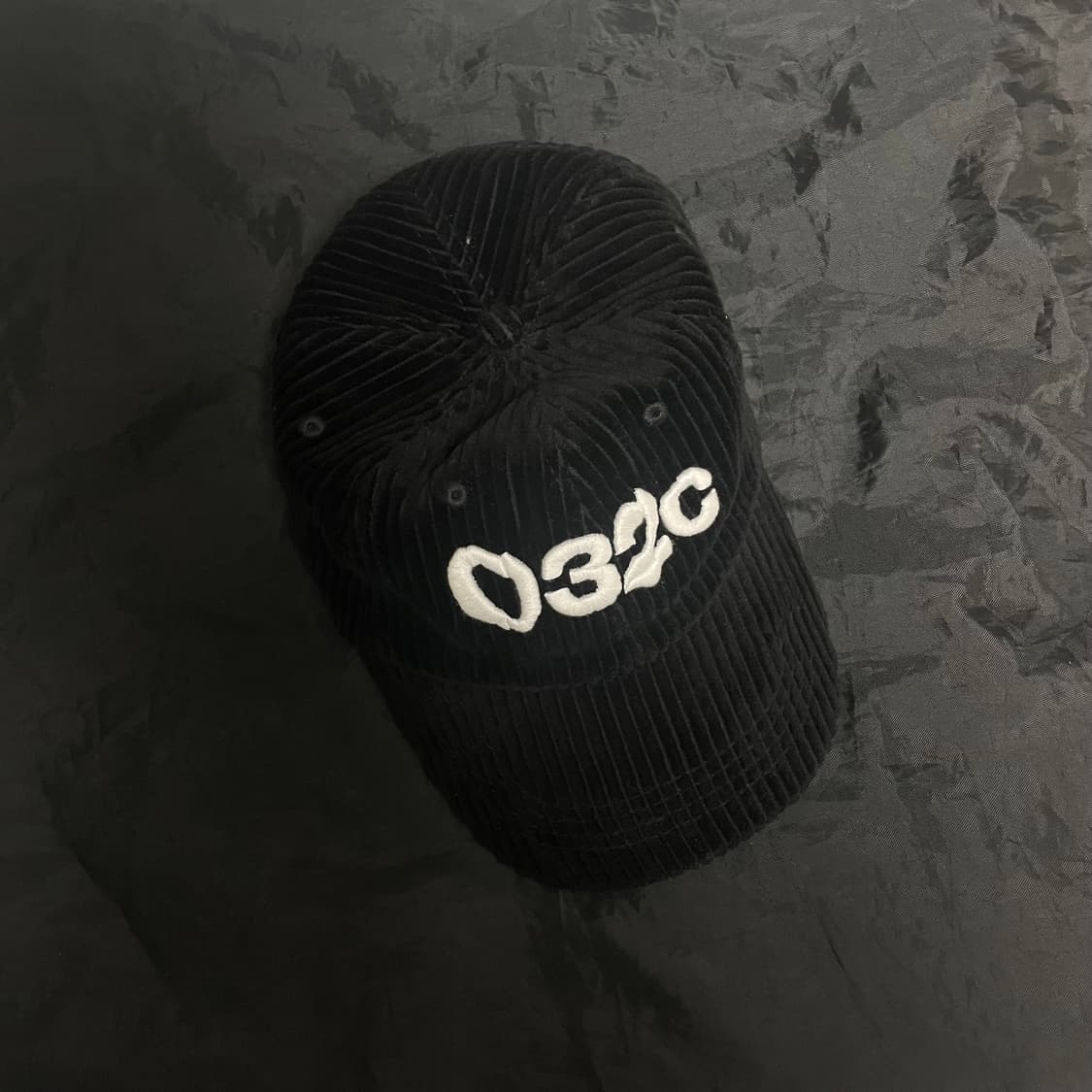 [os] 032c 글리치 볼캡 블랙 상품이미지3