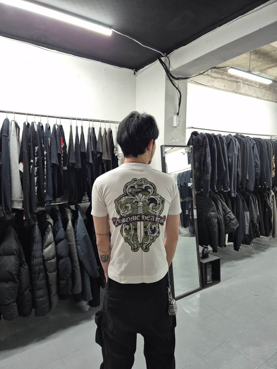 크롬하츠 카모 대거 반팔티셔츠 S사이즈 상품이미지2