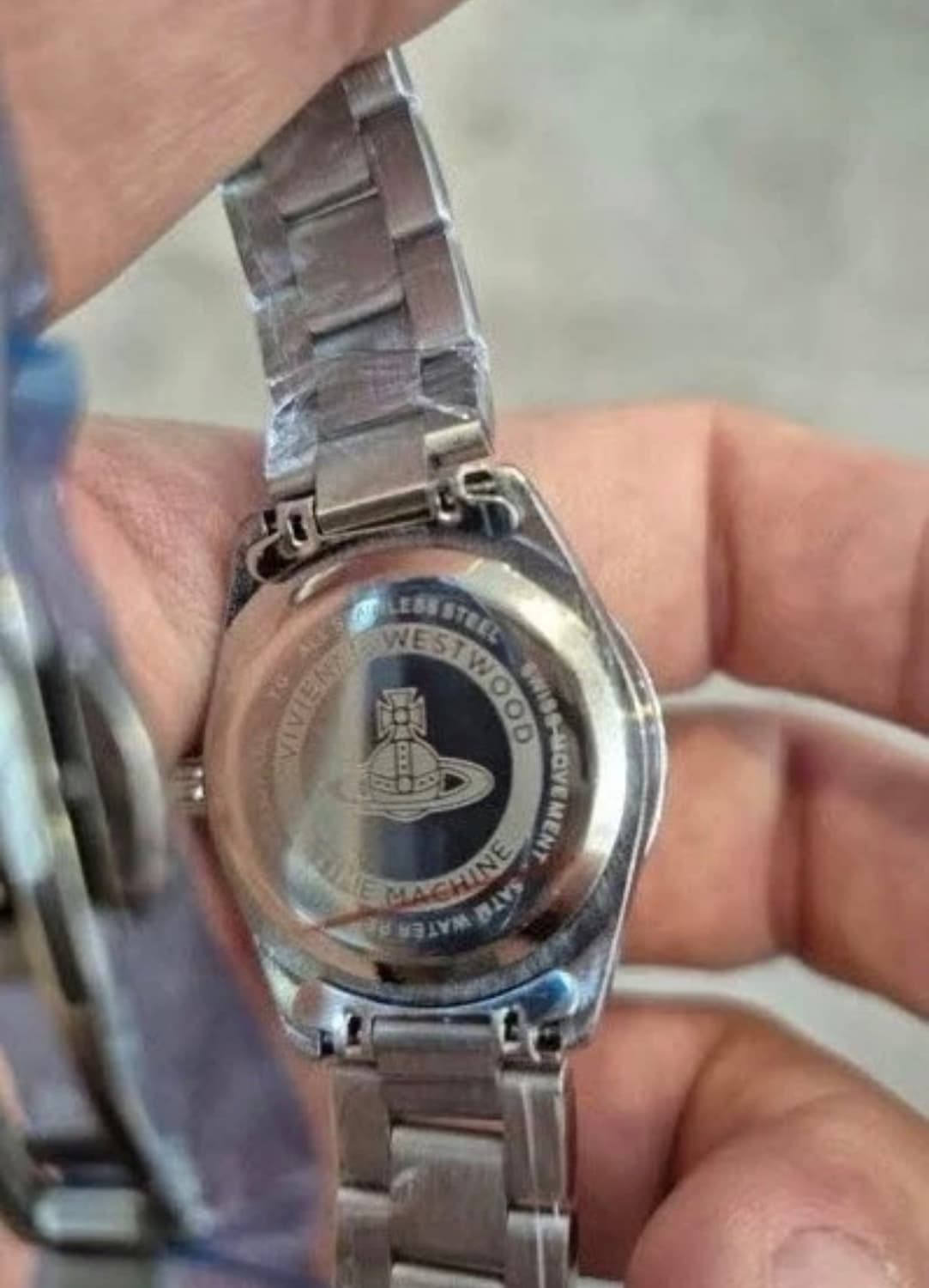 비비안 웨스트우드 핑크메탈 시계 상품이미지3