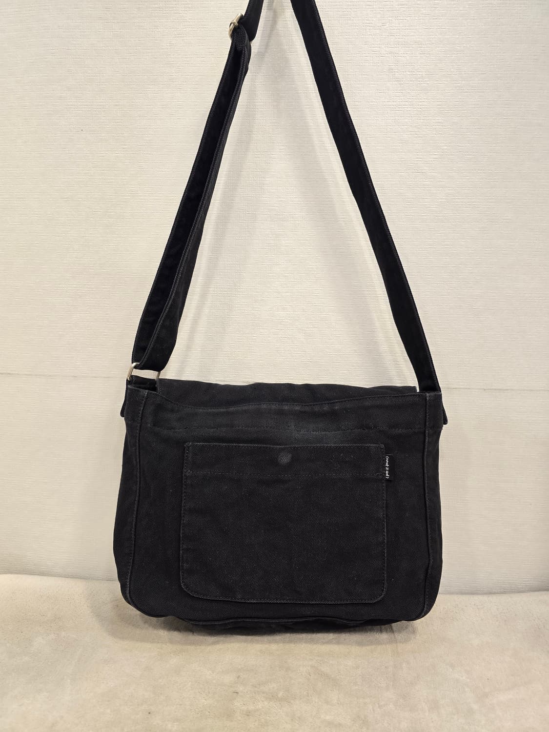 와릿이즌 남여공용 캔버스 메신저백 크로스백 상품이미지2