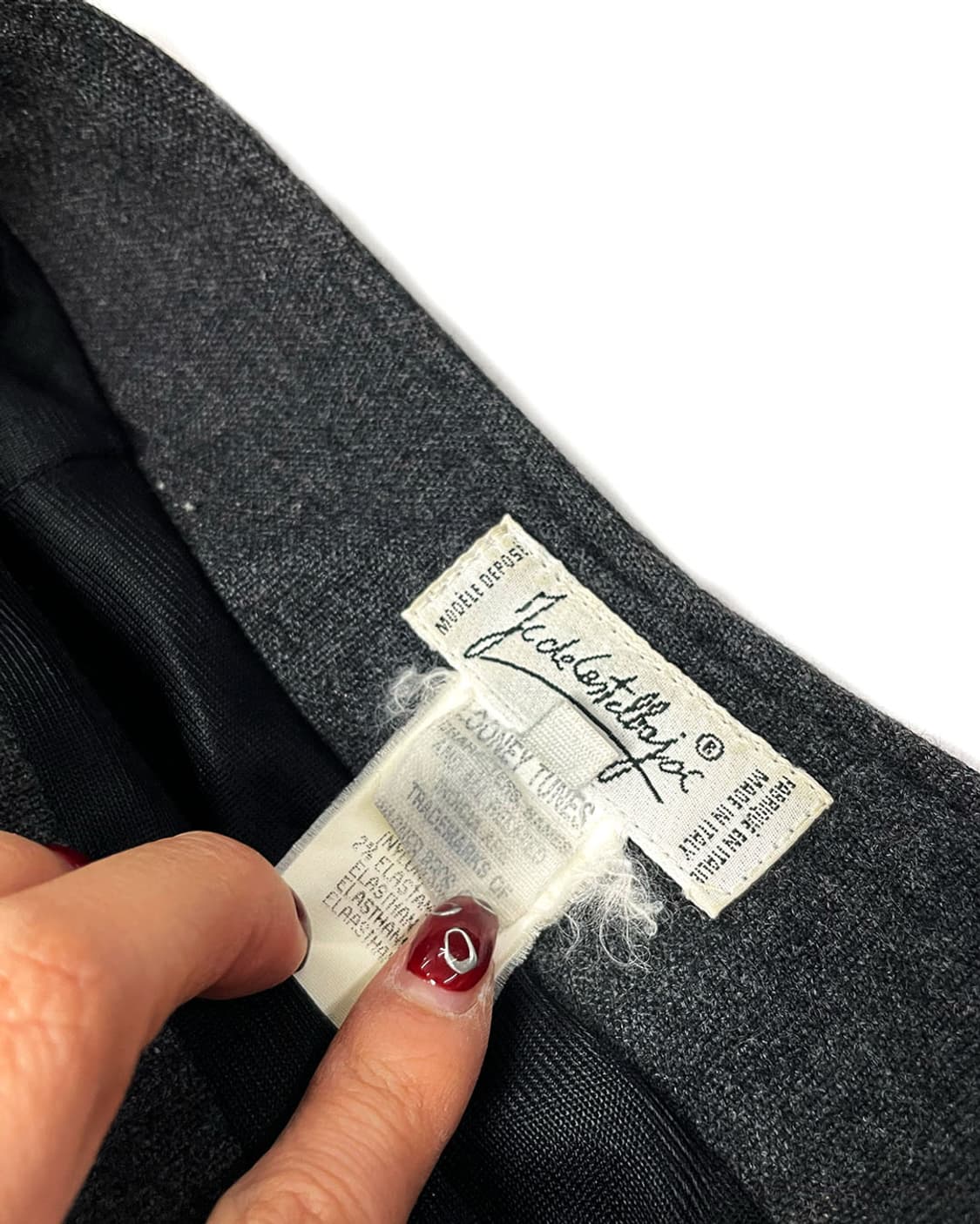 Castellbajac 카툰 랩 스커트  상품이미지5