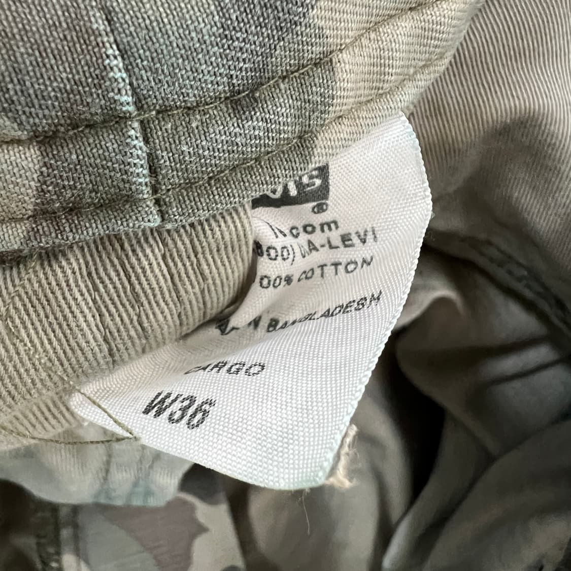 [36] 리바이스 하프 카고팬츠 상품이미지6