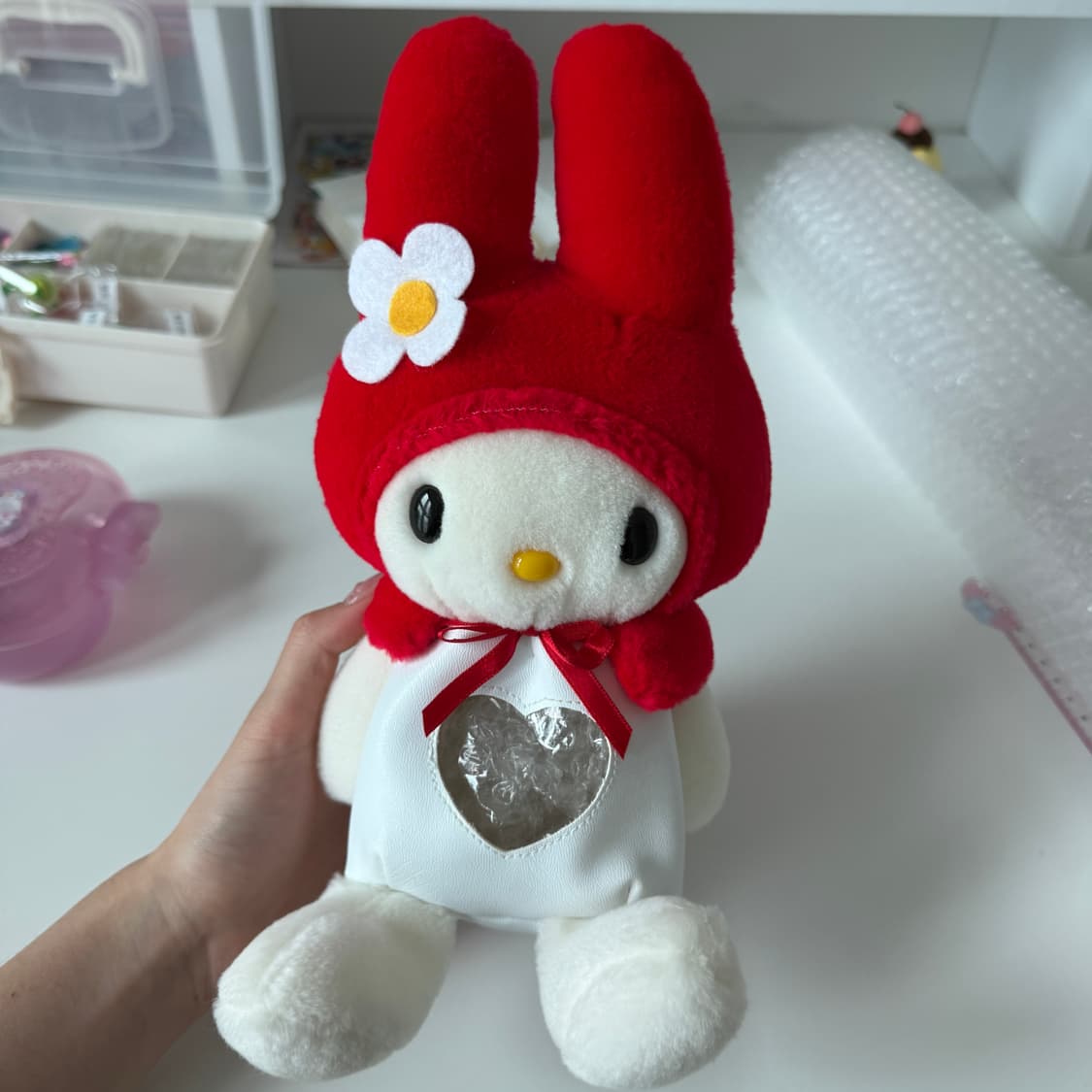 고전 마이멜로디 인형 파우치 상품이미지1