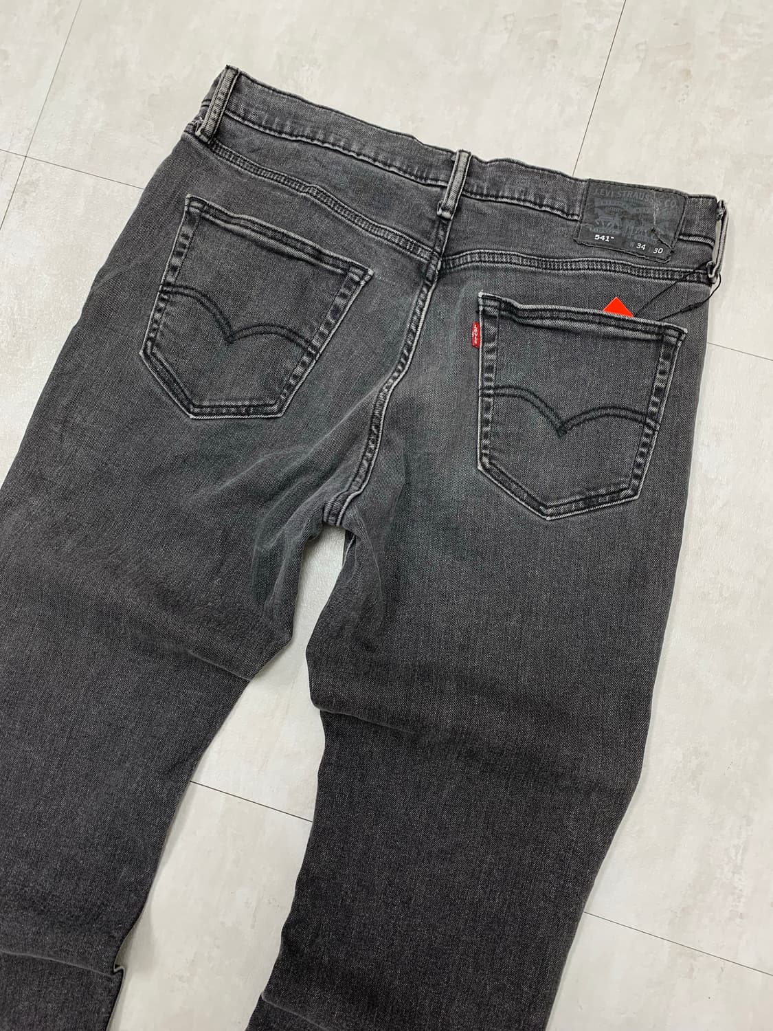 리바이스 541 흑청 데님 팬츠 #309 상품이미지7