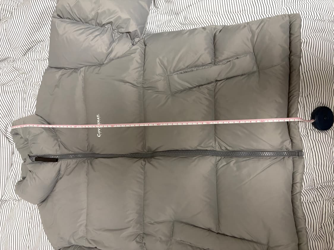 커버낫 숏패딩 그레이 S 상품이미지4