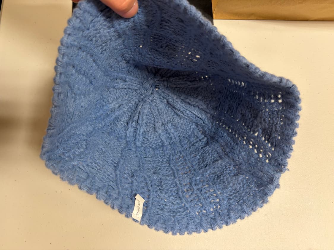 블루니트버킷햇 상품이미지3