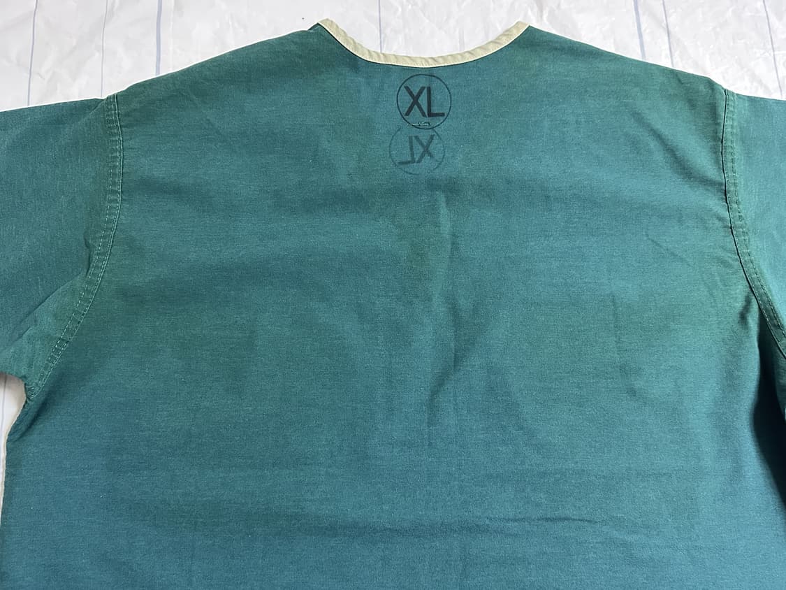 미국 미군 수술복 간호사 군의관 브이넥 반팔 티셔츠 (XL) 상품이미지6