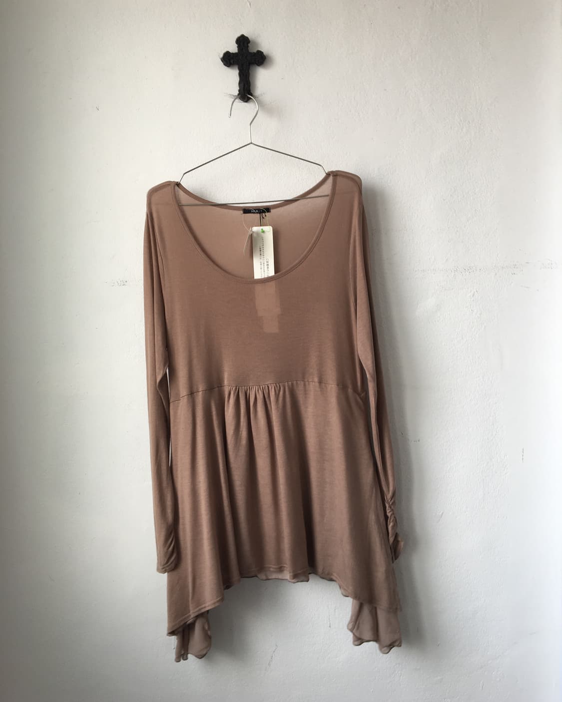 Unbalanced sleeve onepiece 상품이미지2
