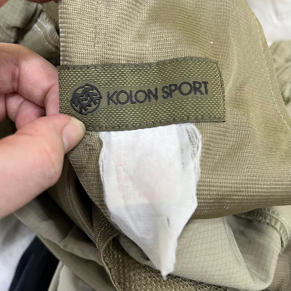 실측확인 코오롱스포츠 기능성 바지 0415M 상품이미지3