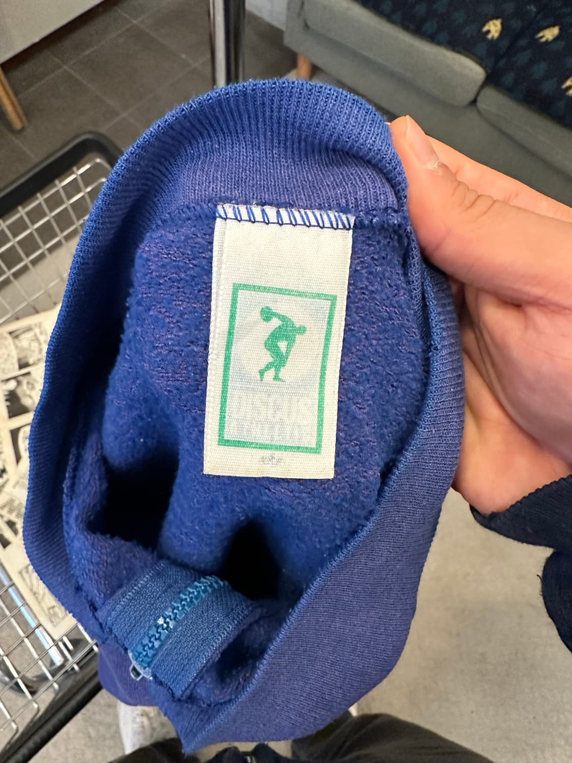 90’s Discus Athletic faded half zip-up  상품이미지9