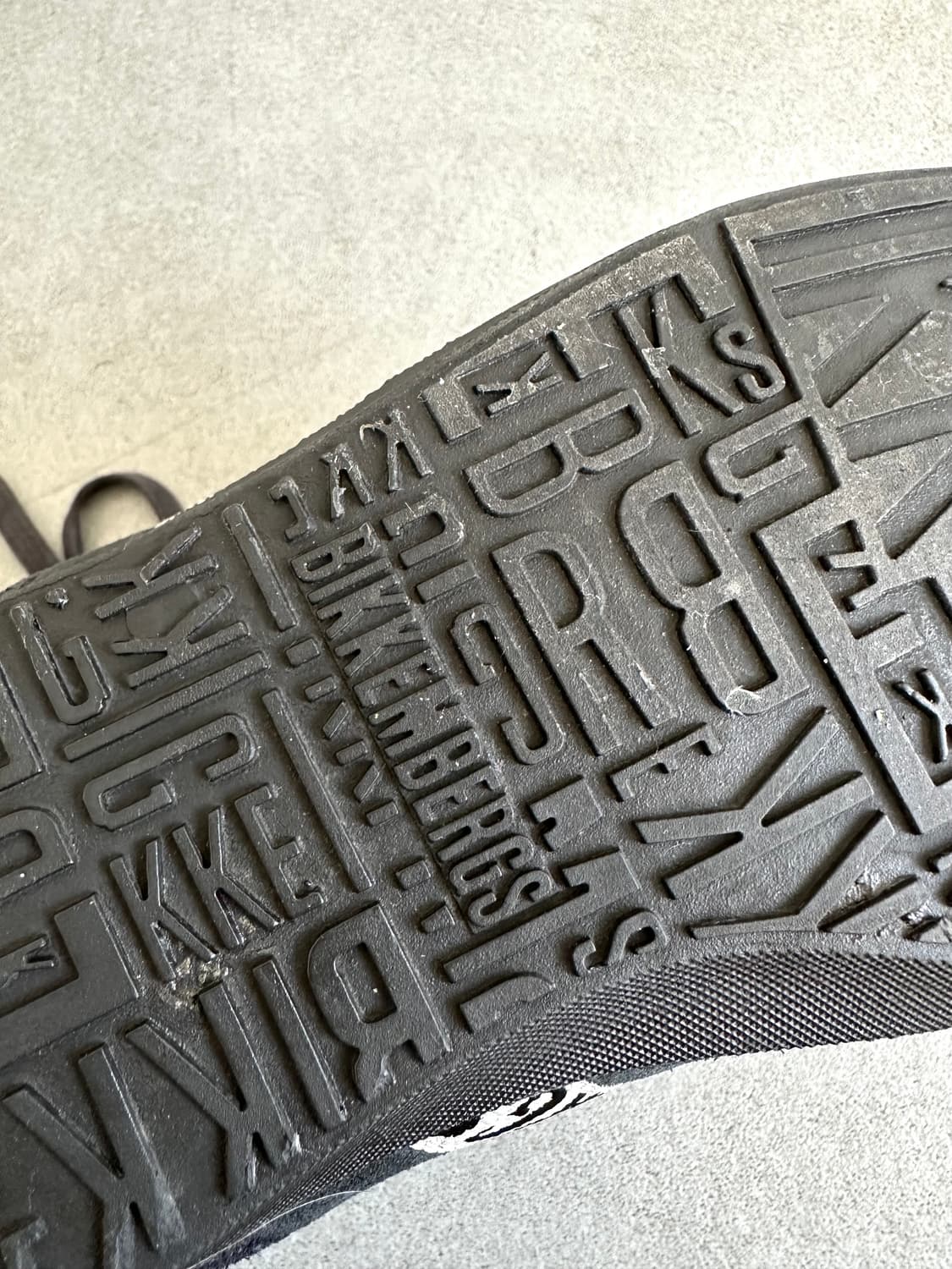 비켐버그 스웨이드 레더 하이탑 스니커즈 상품이미지8