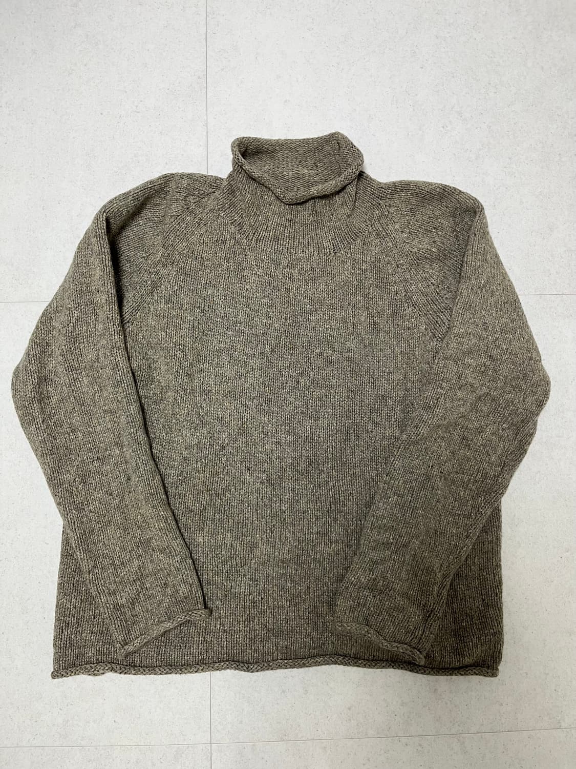 XL) 엔즈앤드민즈 ends and means / 롤넥 니트 / 그레이 상품이미지1