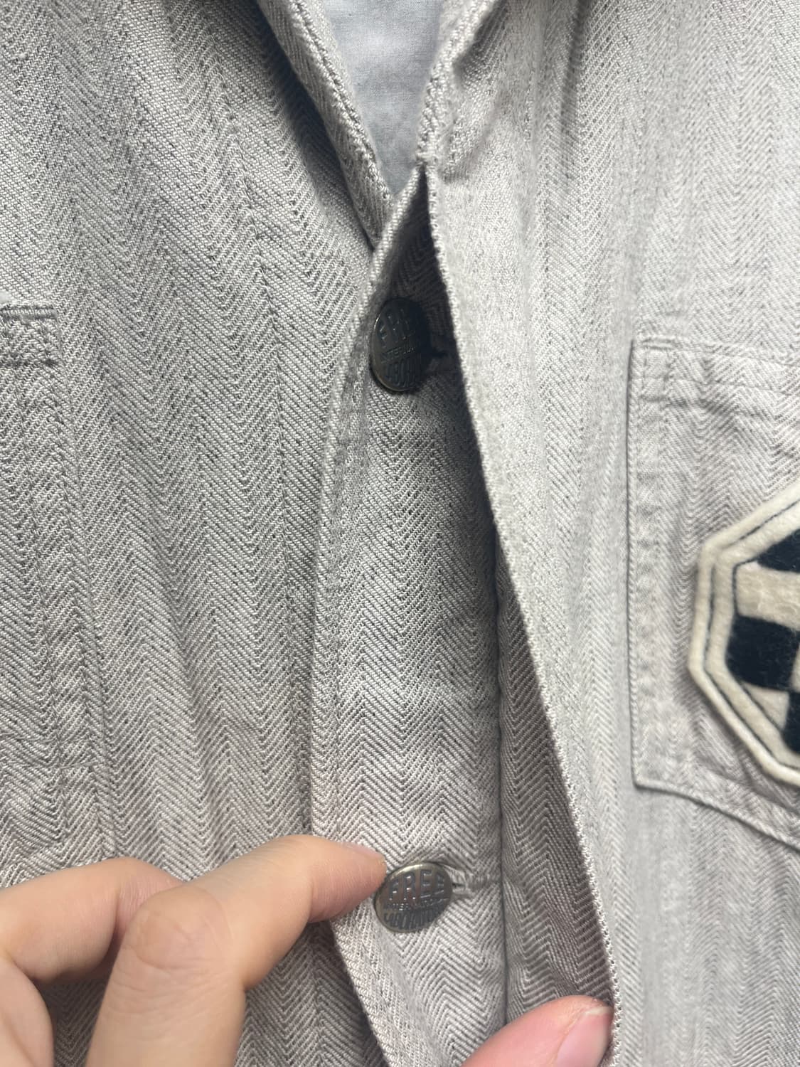 VISVIM 올드비즈빔 베이지 올인원 오버롤즈 M 상품이미지9