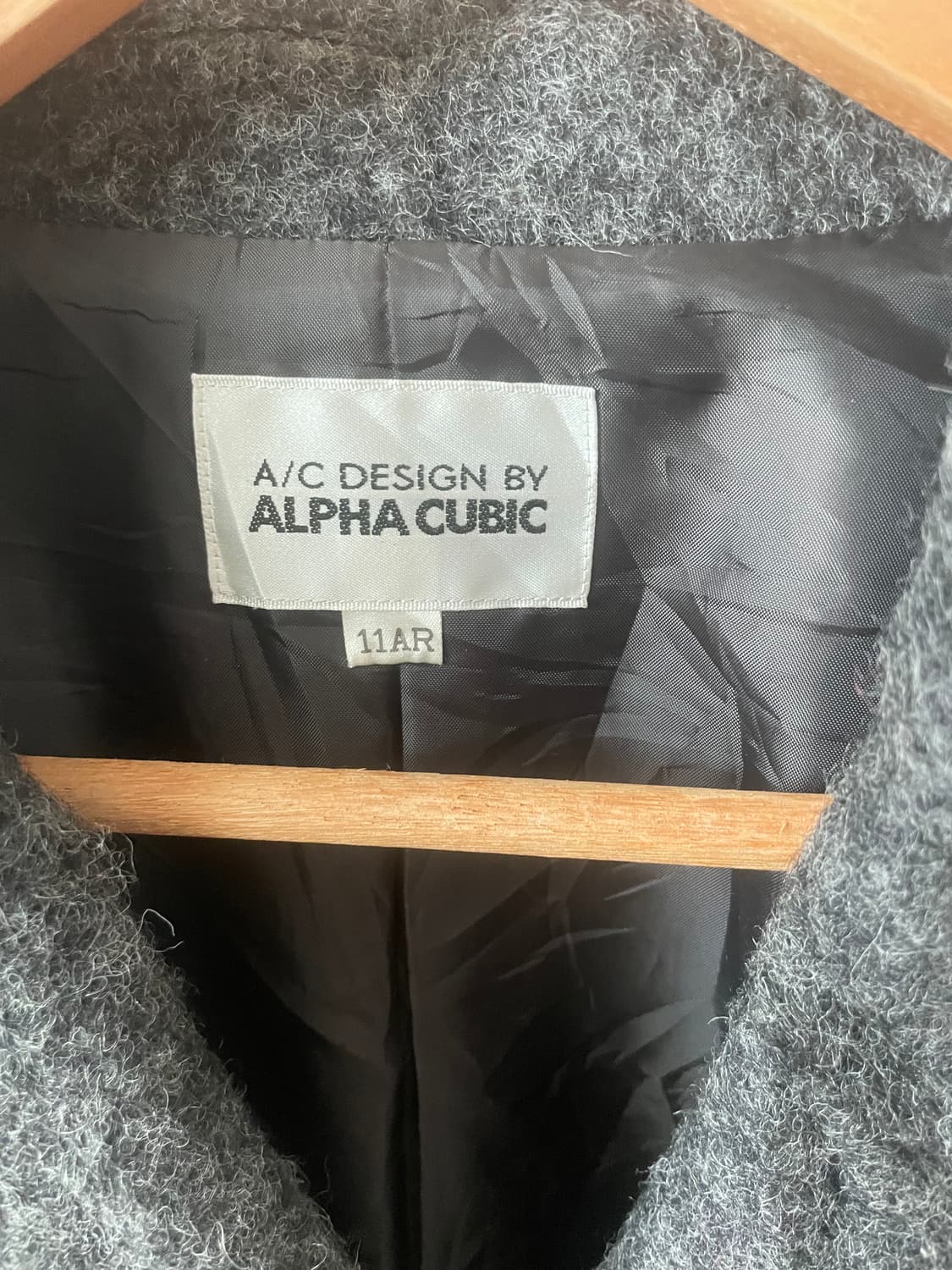 모리걸 빈티지 도쿄모리 차콜 울코트 🤍🖤 상품이미지3