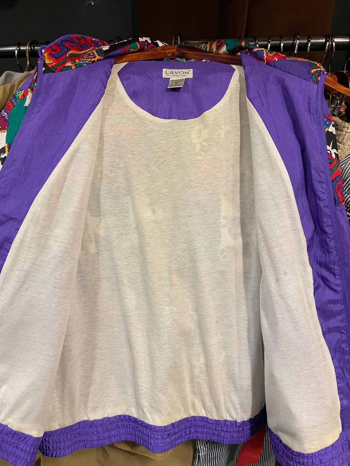 Lavon 80~90윈드브레이커 바막 상품이미지6