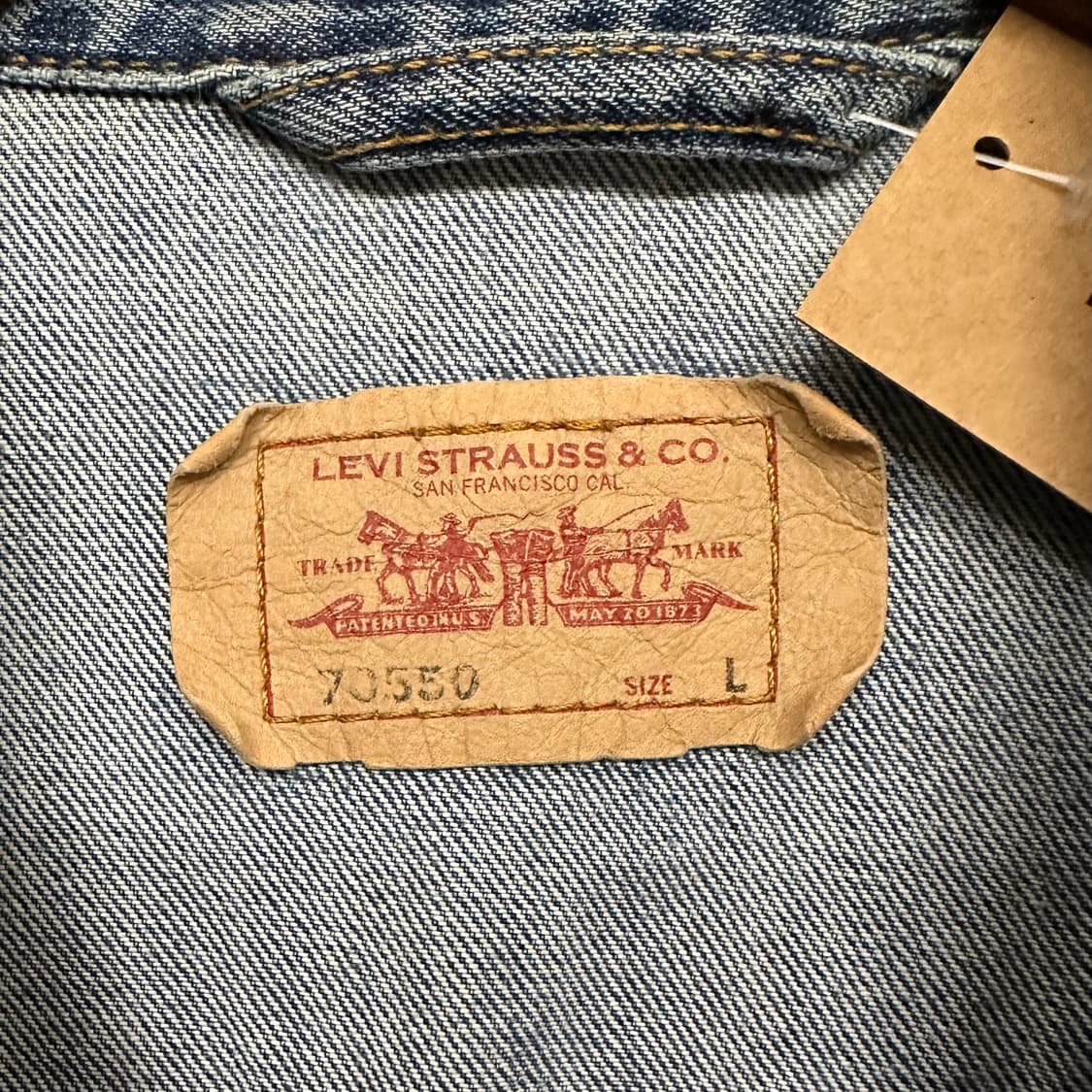 00‘s 리바이스 3rd Type 데님자켓 상품이미지3