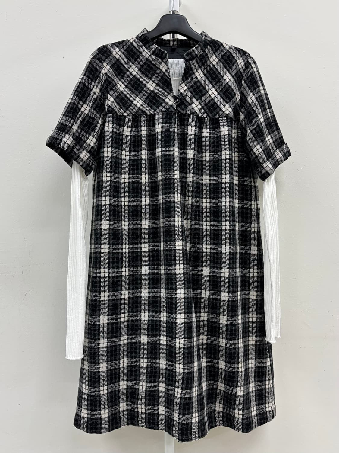 빈티지 롱슬리브 원피스 코디 세트 상품이미지4