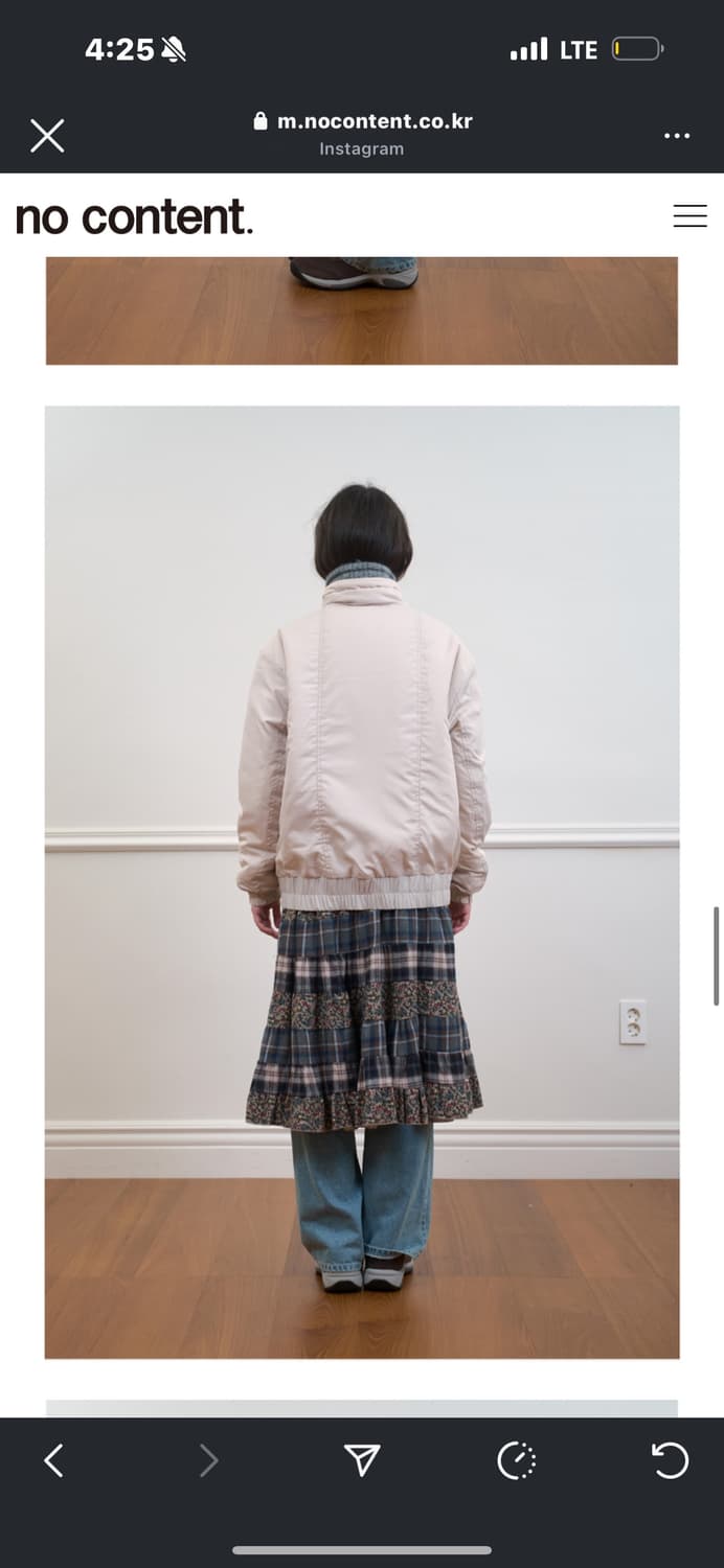 노컨텐츠 스커트 Multi-Way Tube SK _ Beige 상품이미지5