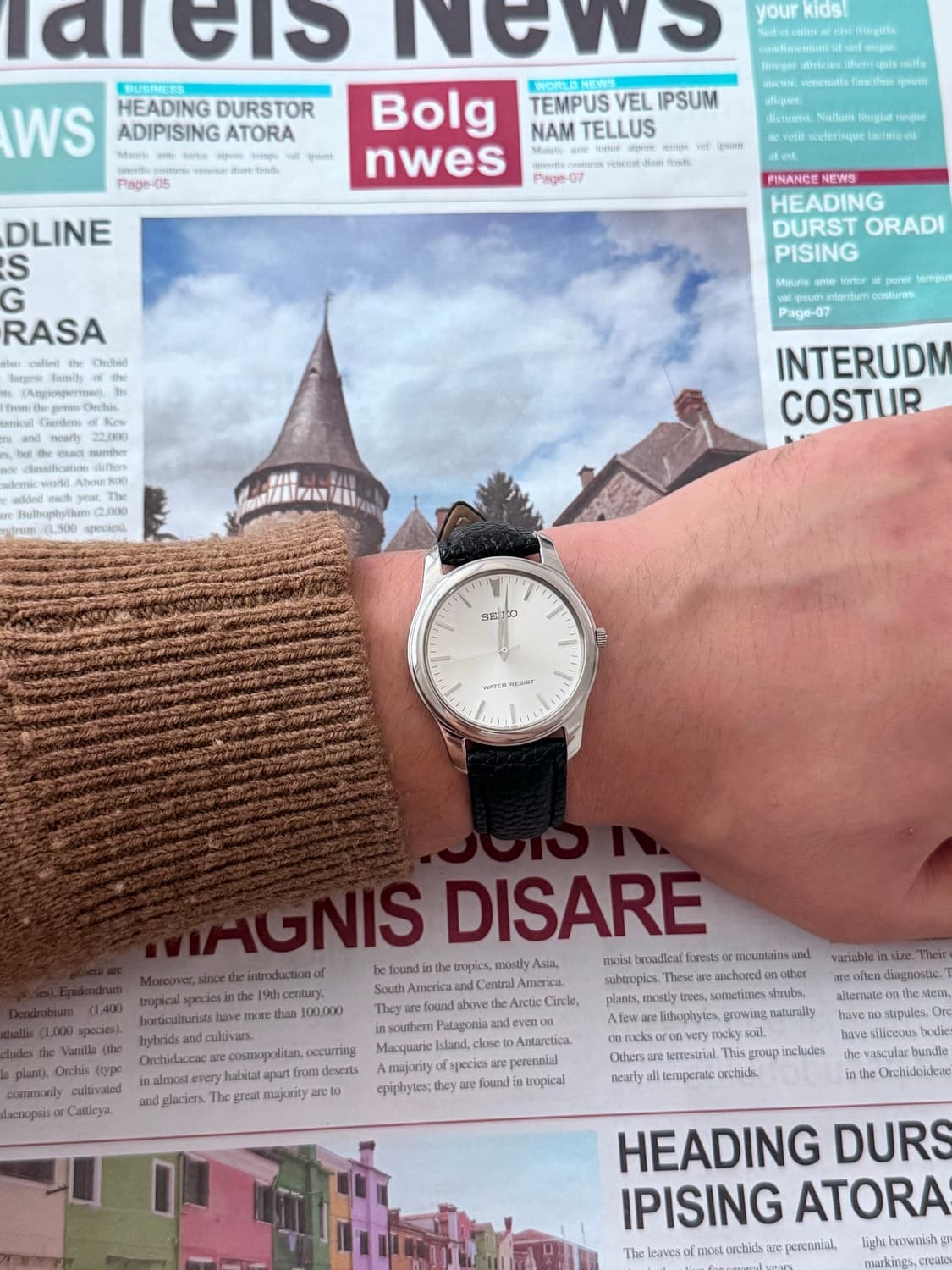 Seiko 세이코 쿼츠 블랙 2000 상품이미지7