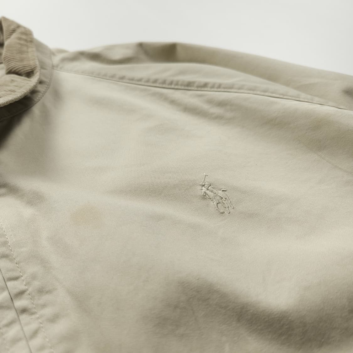 폴로 랄프로렌 포니로고 코듀로이 카라 바라쿠타 자켓 (XL) 상품이미지3