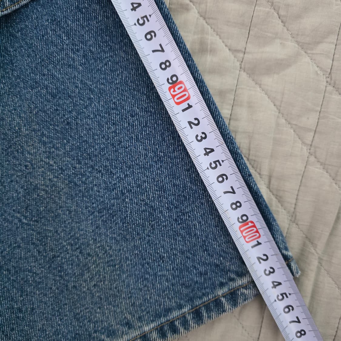[36X30] 빈티지 칼하트 더블니 데님 릴렉스핏 B-7 상품이미지10