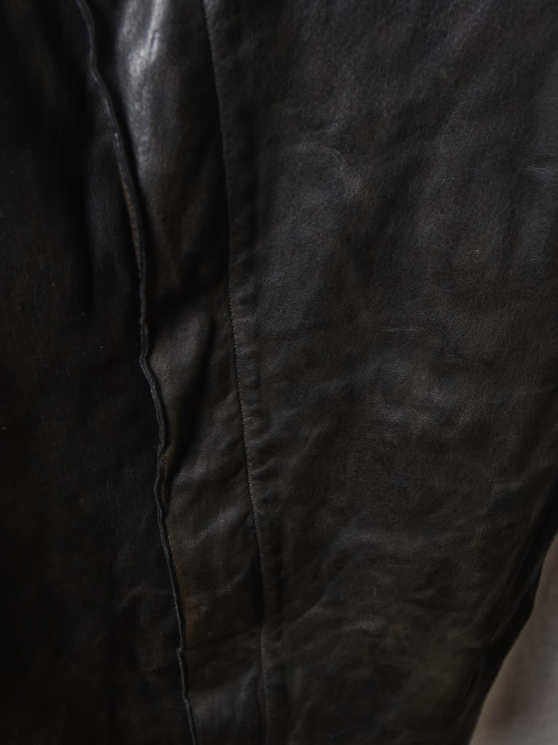 Incarnation 롱 하이넥 가죽자켓 상품이미지5