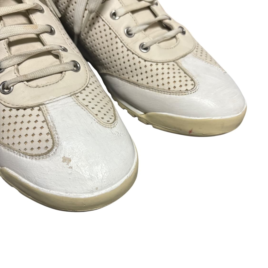 돌체앤가바나 메탈 로고 레더 트레이너 스니커즈 10 280 상품이미지4