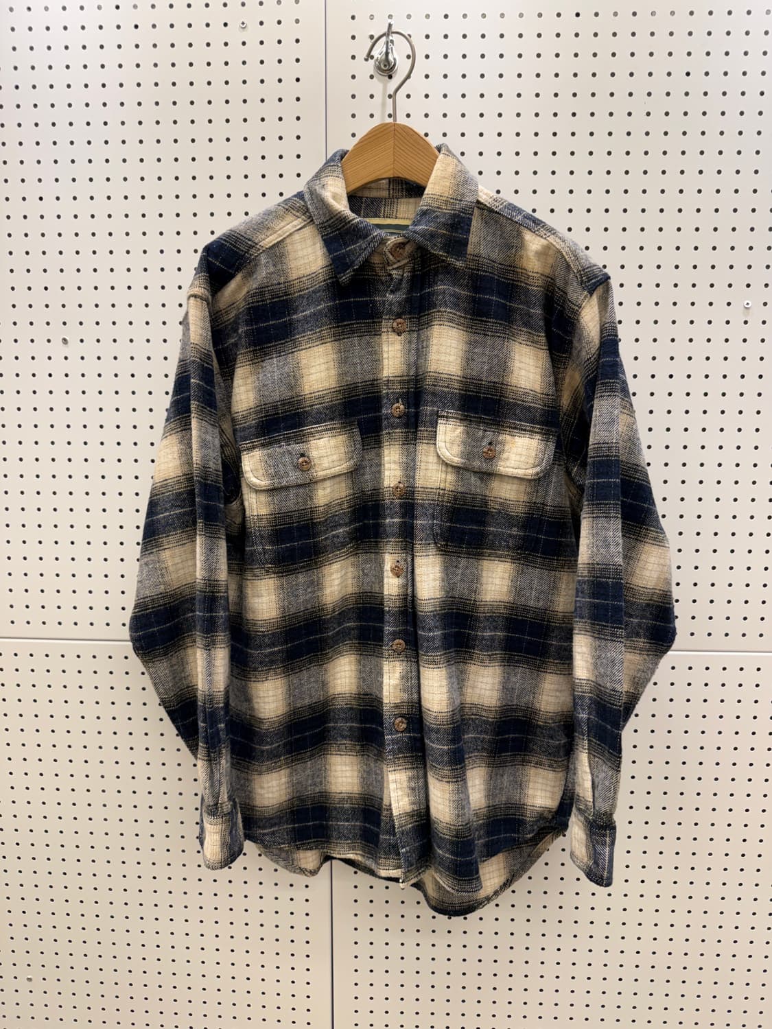 필드앤스트림 체크 플란넬 셔츠 U974 상품이미지2