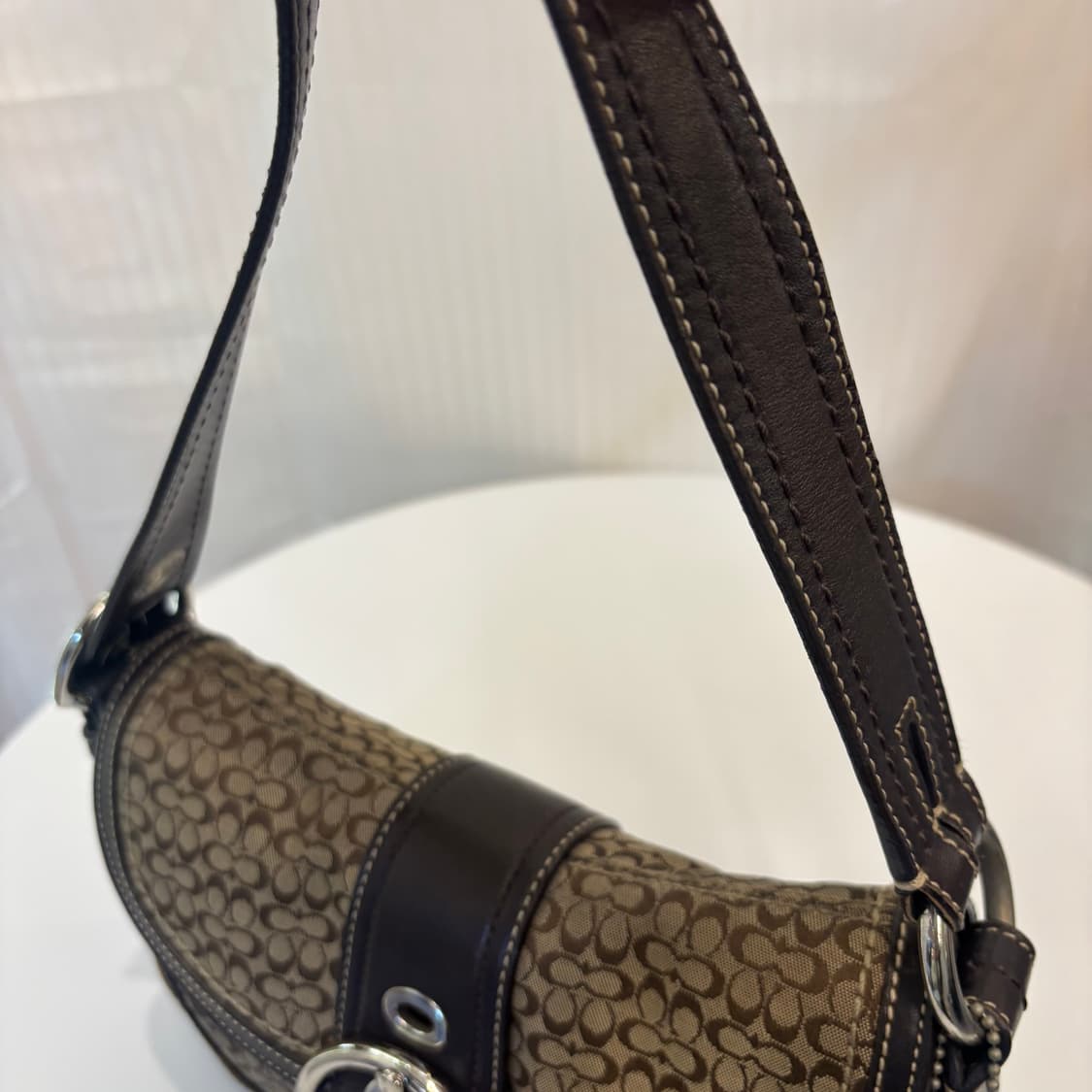 정품 코치 버클 호보백     상품이미지7