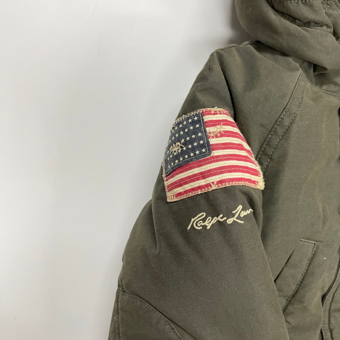 4t 랄프로렌 폴로키즈 오리털 카키 패딩 상품이미지7