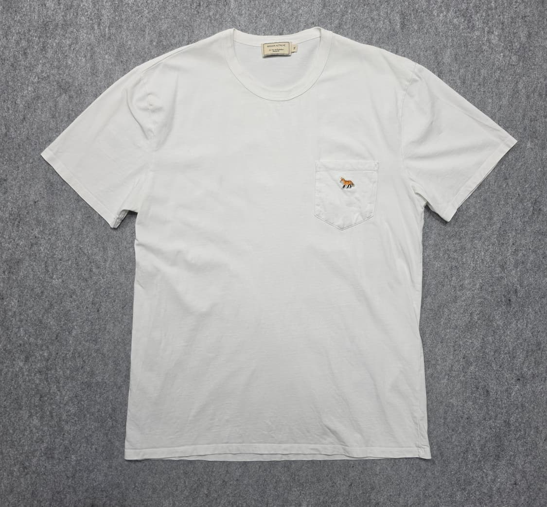 메종키츠네 프로파일 폭스 포켓 반팔티 XL 상품이미지1