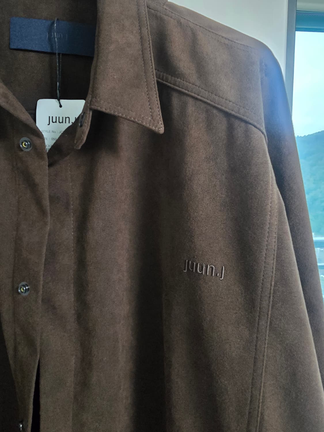 준지/25fw스웨이드코치셔츠/50 상품이미지2