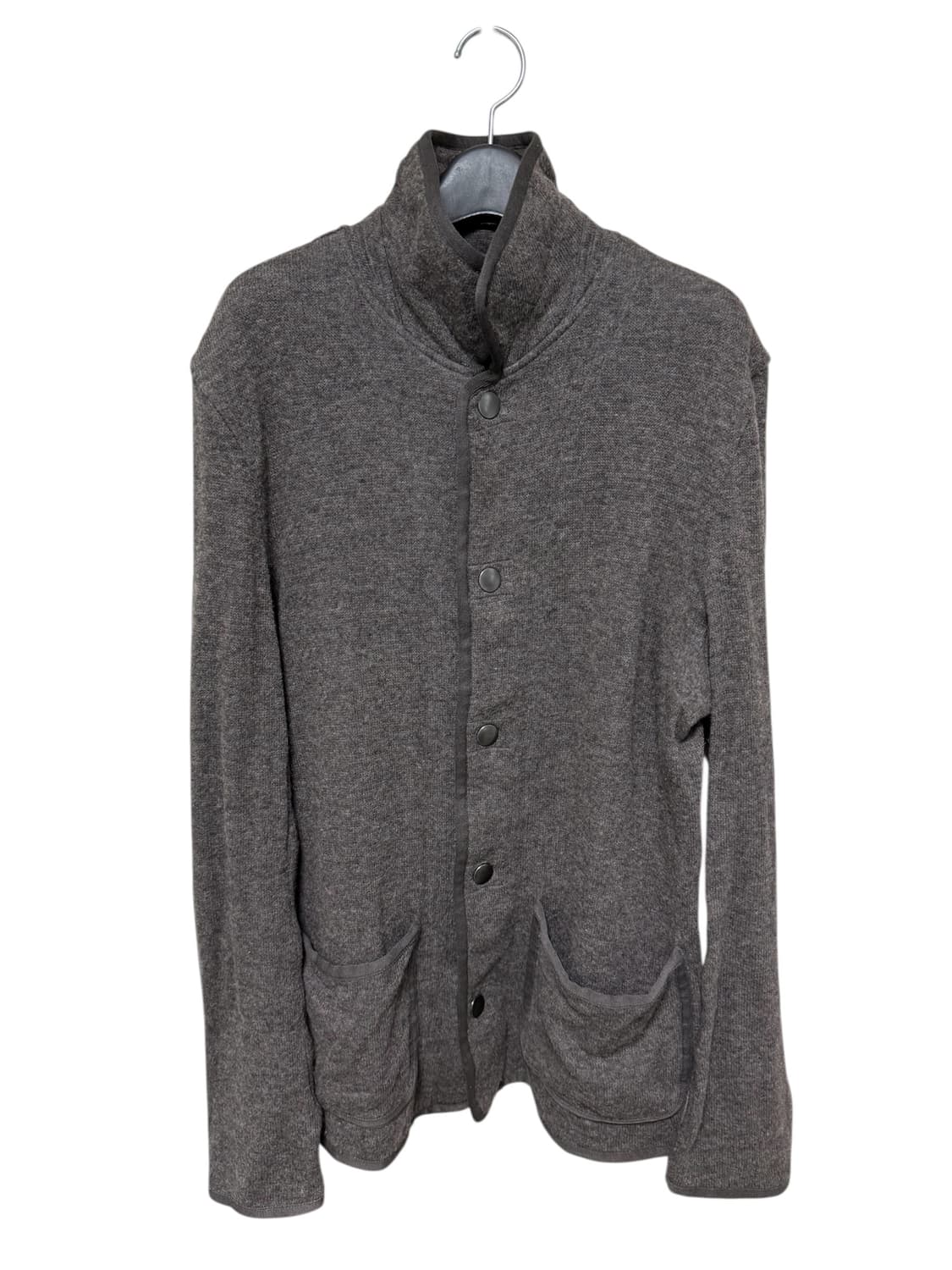 꼼데가르송 옴므 울 혼방 스냅 니트 자켓 상품이미지1