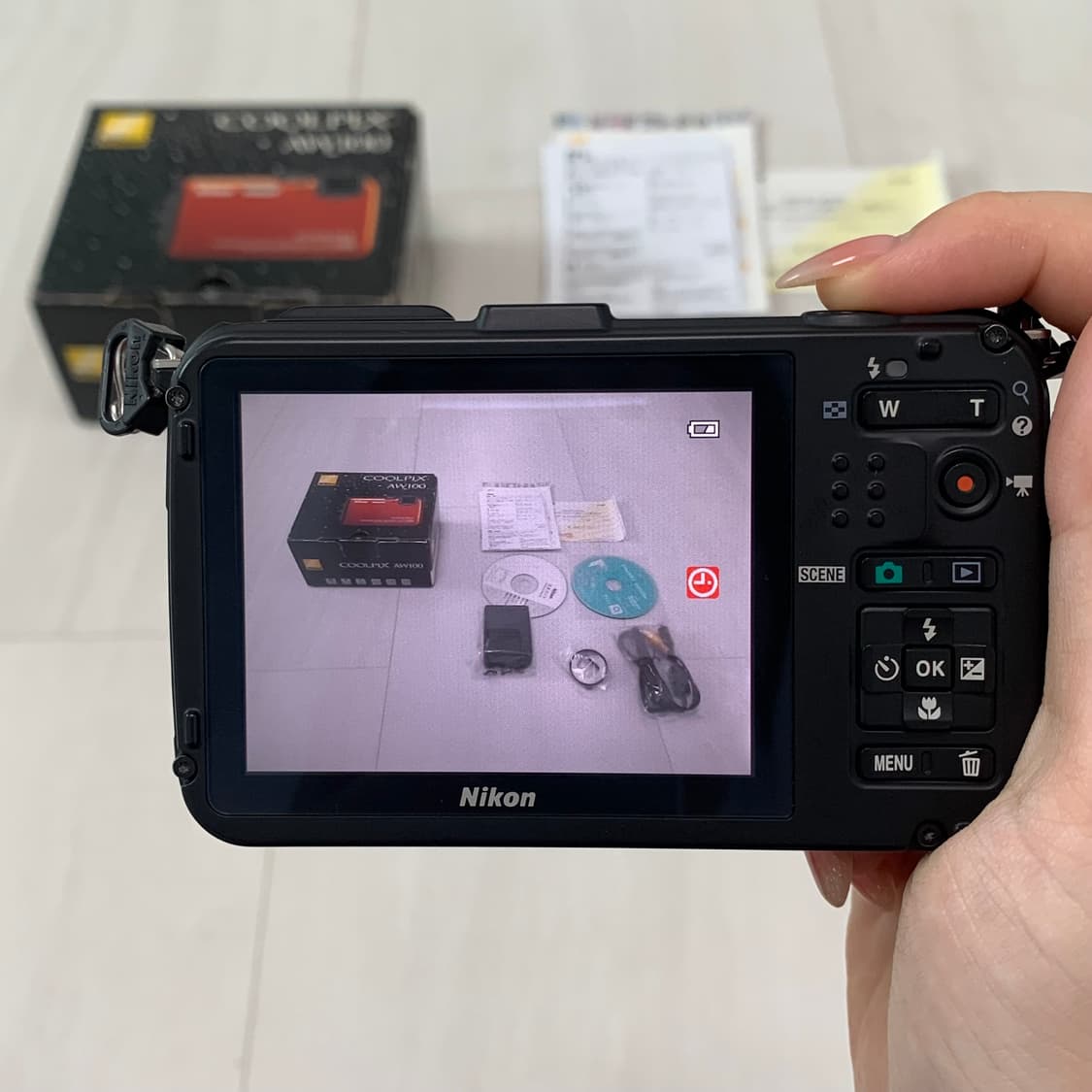 [풀박초미품] 니콘 쿨픽스 aw100 nikon coolpix 상품이미지8