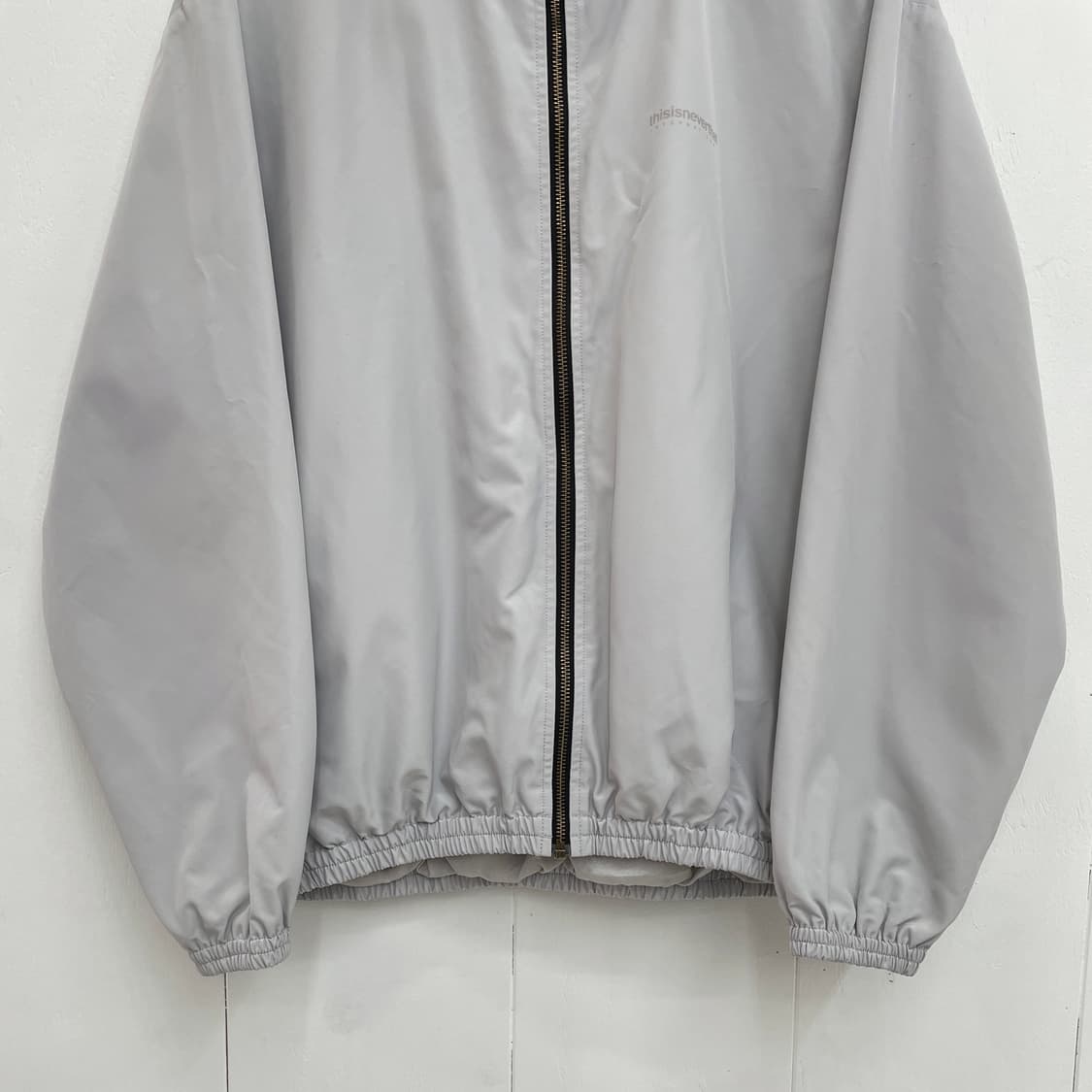디스이즈네버댓 스탠드넥 로고 집업 바람막이 자켓 상품이미지6