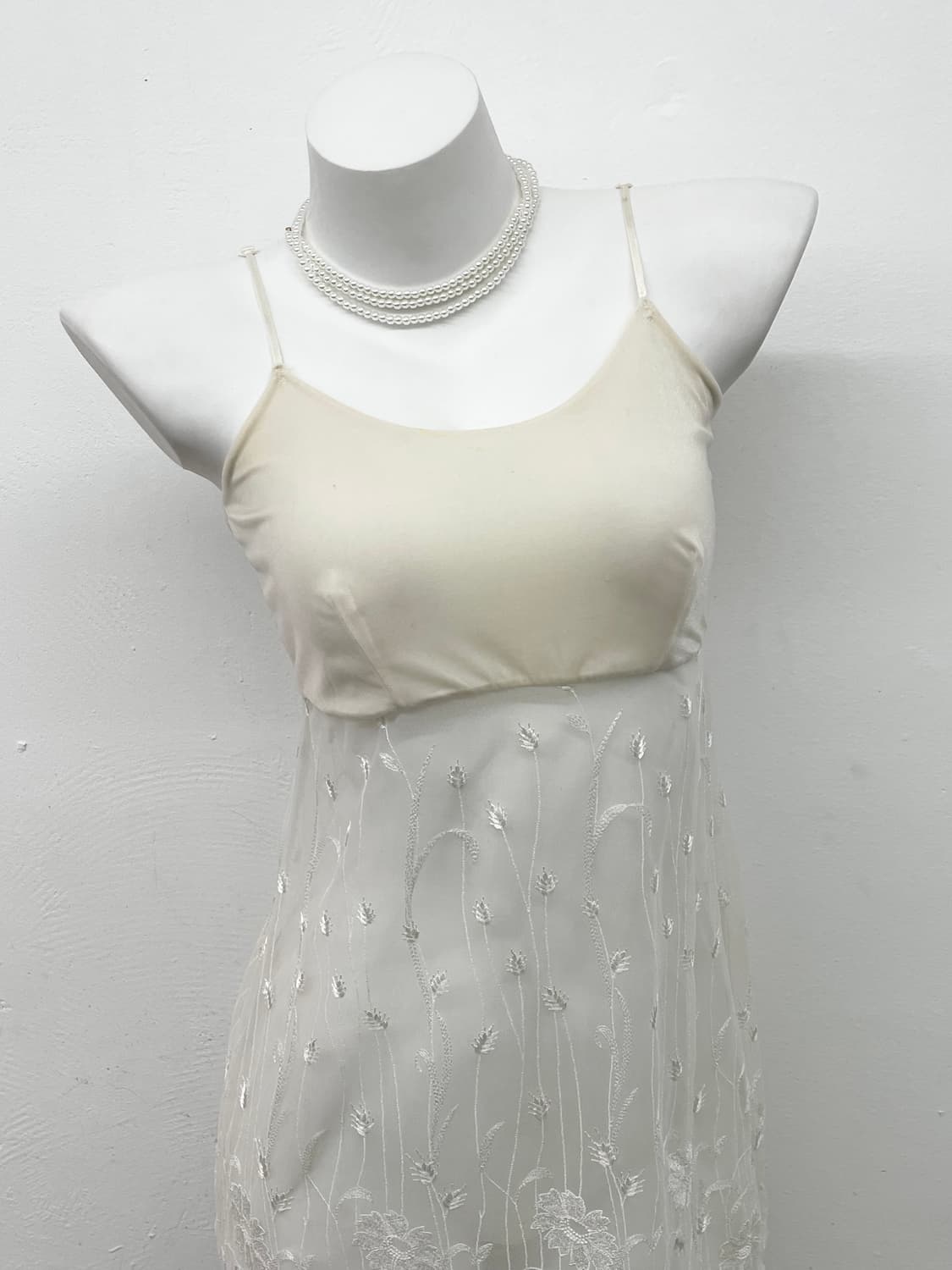 화이트페어리 레이스 슬립 상품이미지2