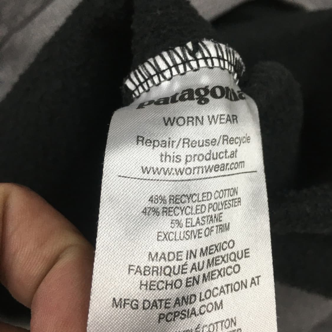 파타고니아 빅로고 후드티 DD15 상품이미지3