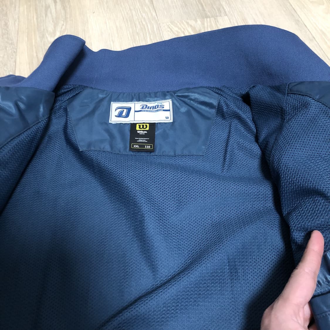 (110) NC 다이노스 윌슨 춘추용 점퍼 자켓 NC 다이노스 자켓 상품이미지7