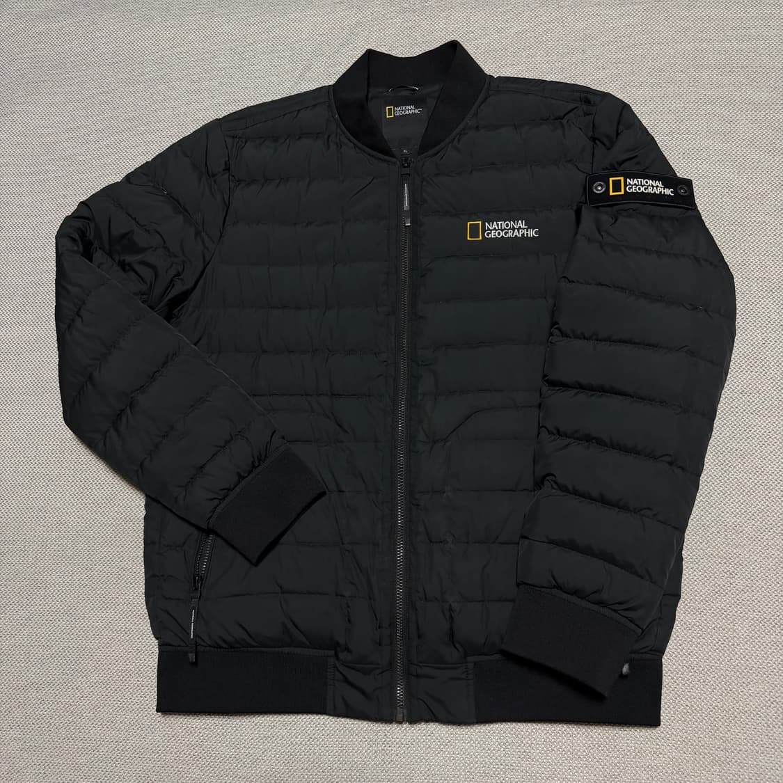 내셔널지오그래픽 봄버 패딩 자켓 상품이미지1