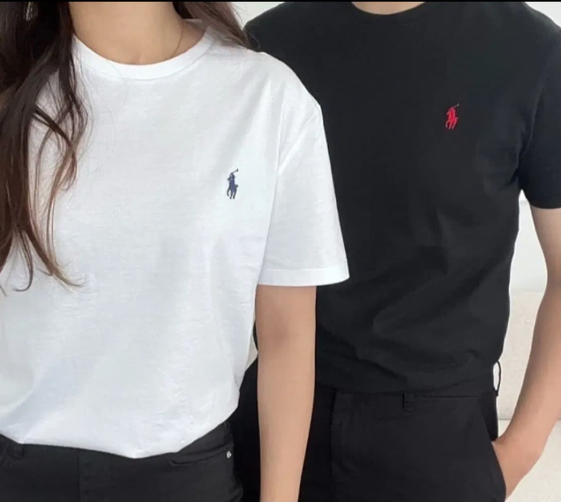 (새상품/정품)폴로 클래식 반팔티 블랙 L 상품이미지2