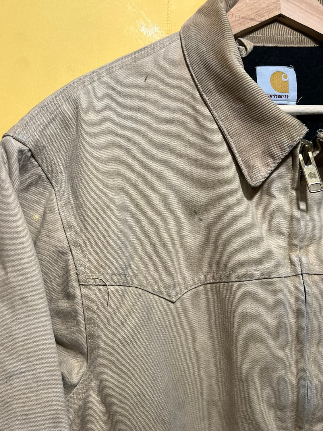 90s [L] 칼하트 산타페 워크 자켓 J14 WET 상품이미지3