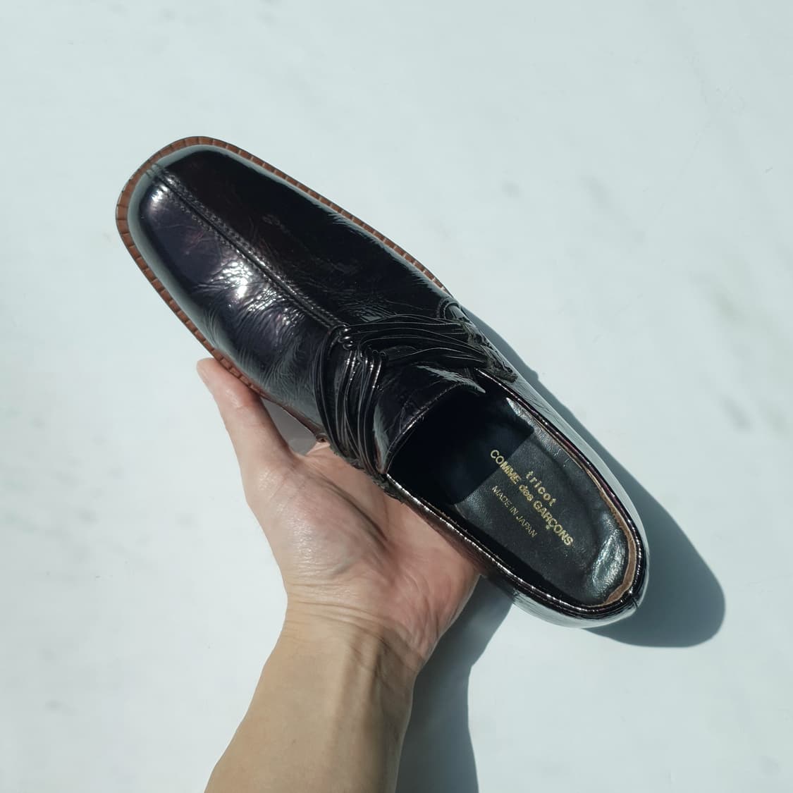 Comme Des Garcons patent Leather loafer 상품이미지7
