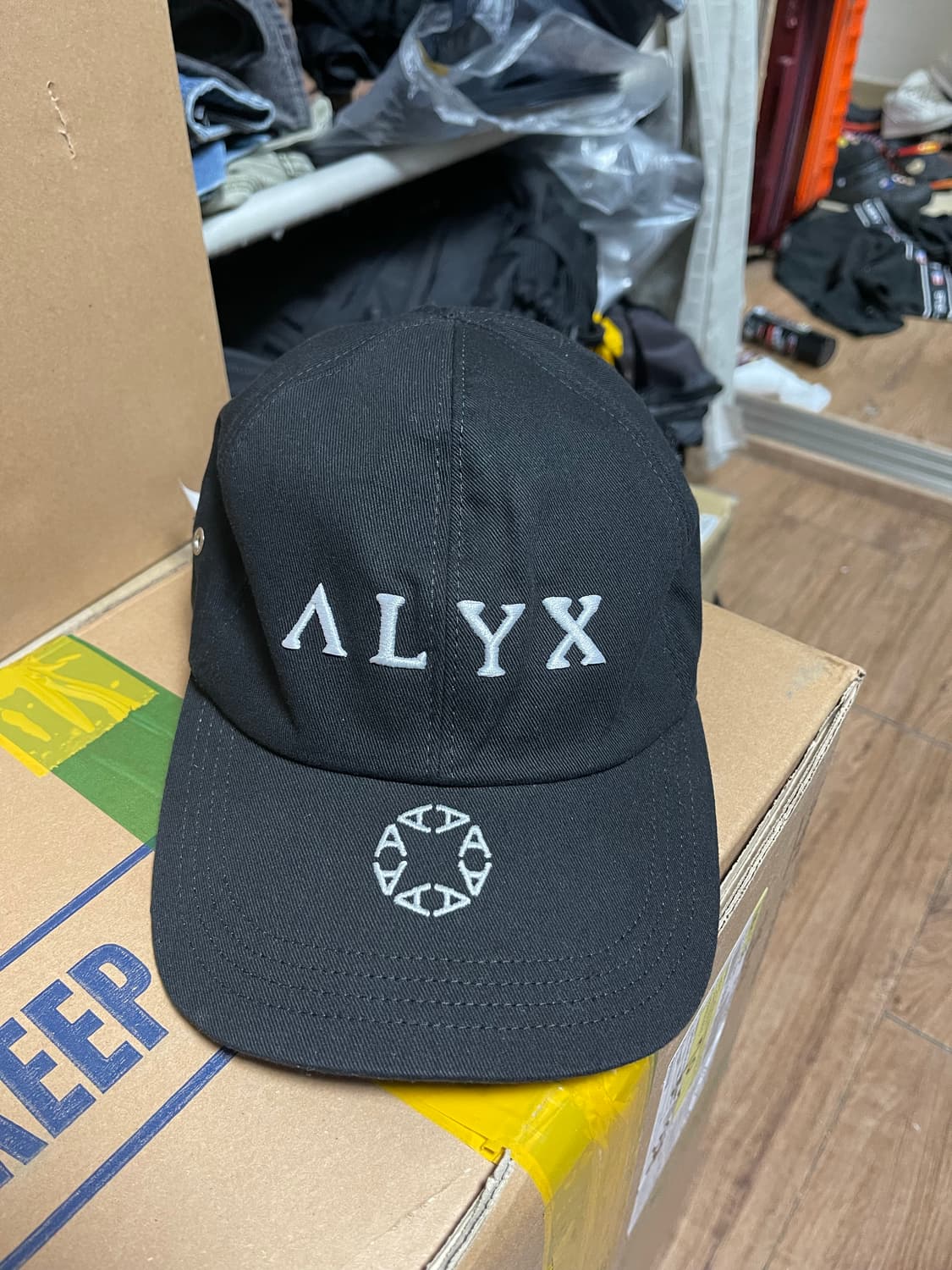 ALYX 알릭스 블랙 볼캡 상품이미지1