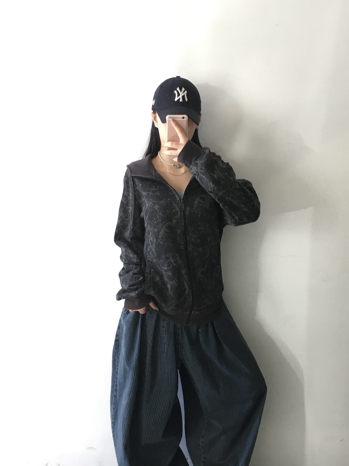 아디다스 그래픽 패턴 후드집업 상품이미지2