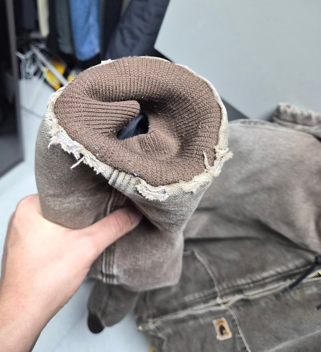 칼하트 j130 CHT 체스트넛 L.R 라지레귤러 상품이미지6