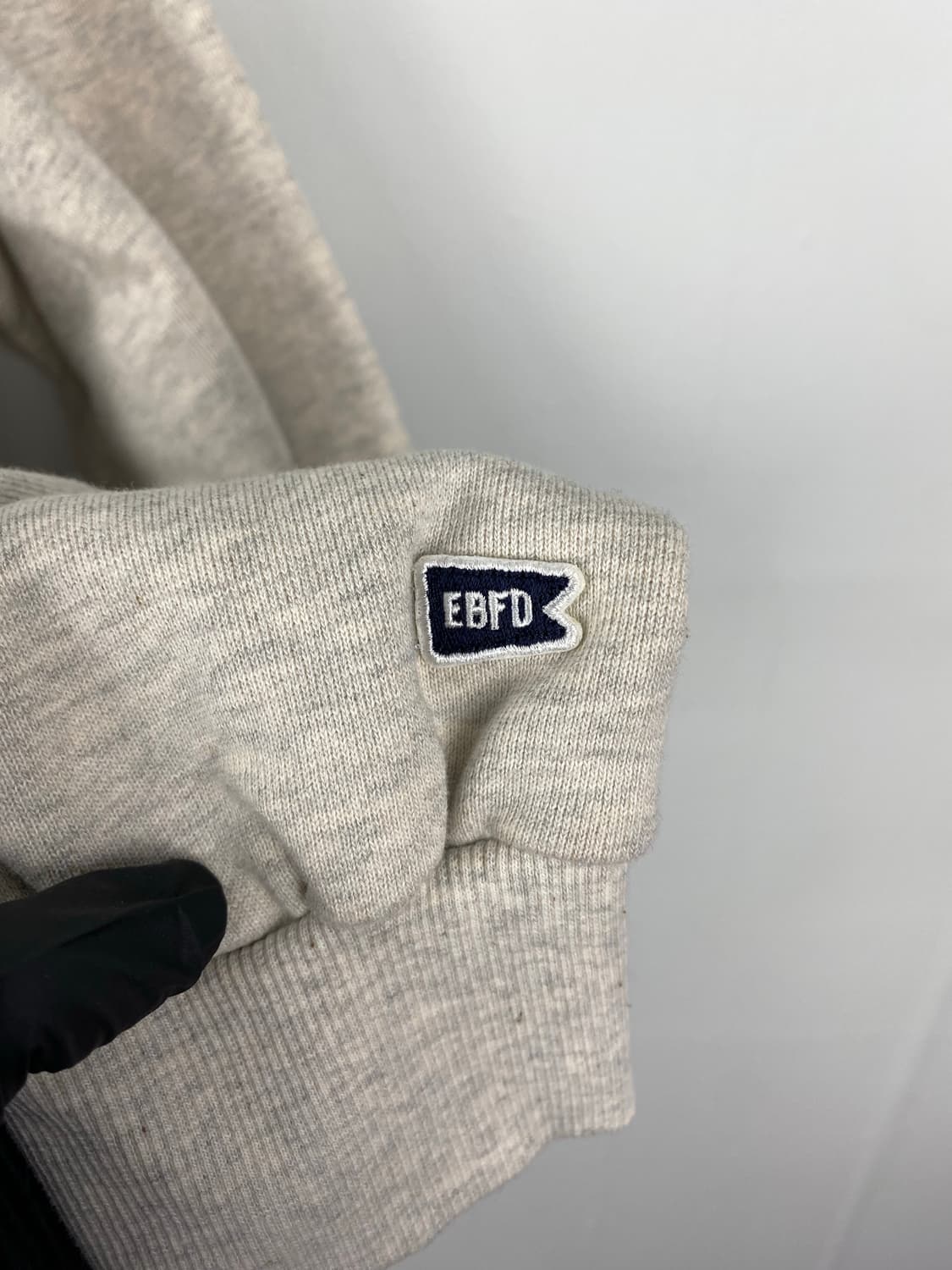 새상품 이벳필드 오트밀 맨투맨 스웻셔츠M 상품이미지4