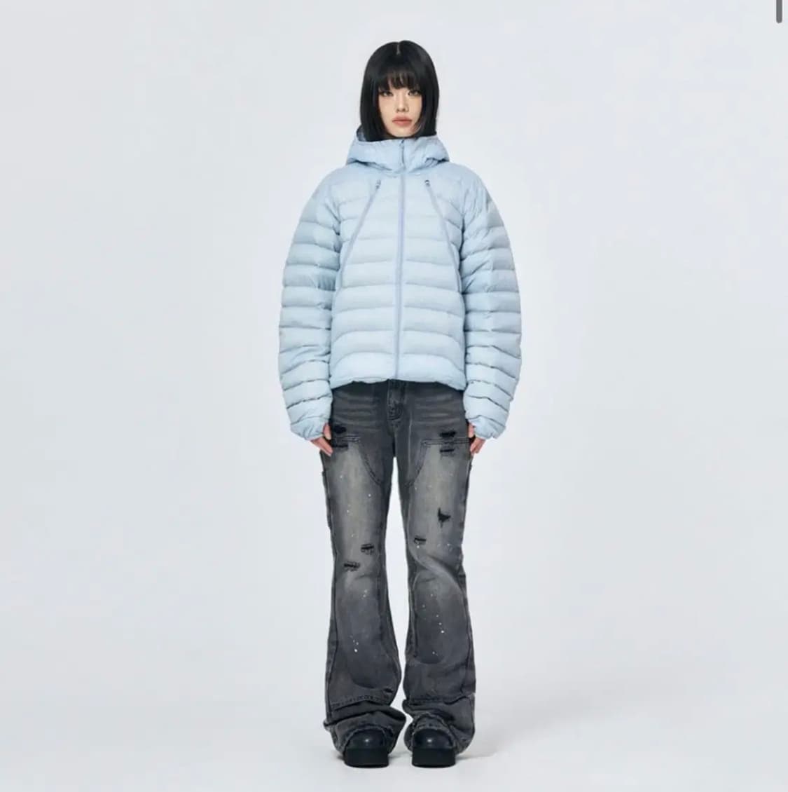 스키즘인듀싱 경량패딩 상품이미지5