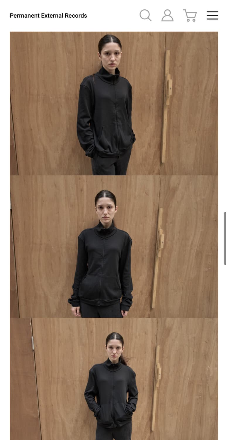 머듈 넥집 neck zip 블랙  상품이미지1